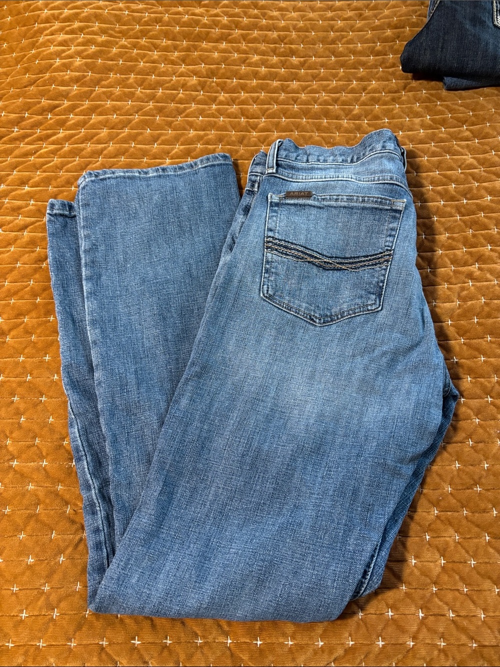 Ariat Men's Legacy M4 Light Blue Straight Leg Jeans